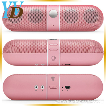 Super 1200mAh Battery Pill Bluetooth Speakers (YWD-Y12)